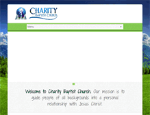 Tablet Screenshot of charitybaptist.org